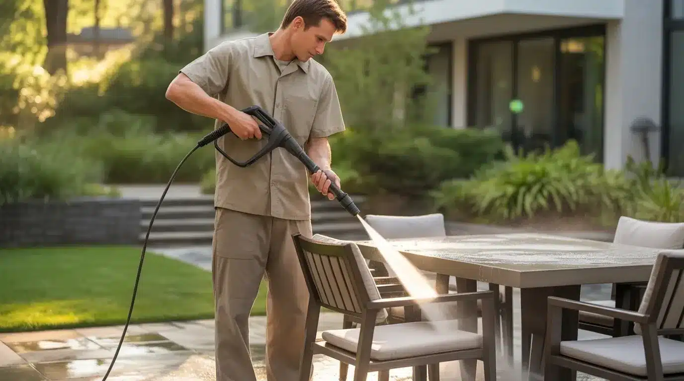 High quality pressure washing for residential and commercial properties delivering professional deep cleaning service results pro shine