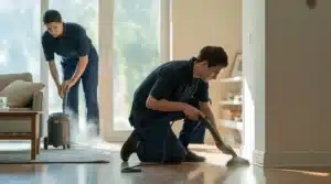 Professional deep cleaning service removing hidden dirt, dust, and germs from homes and offices for a fresh, hygienic and spotless space