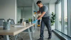 commercial maintenance cleaning in Georgia. Prevent dust buildup and maintain a clean, professional image.